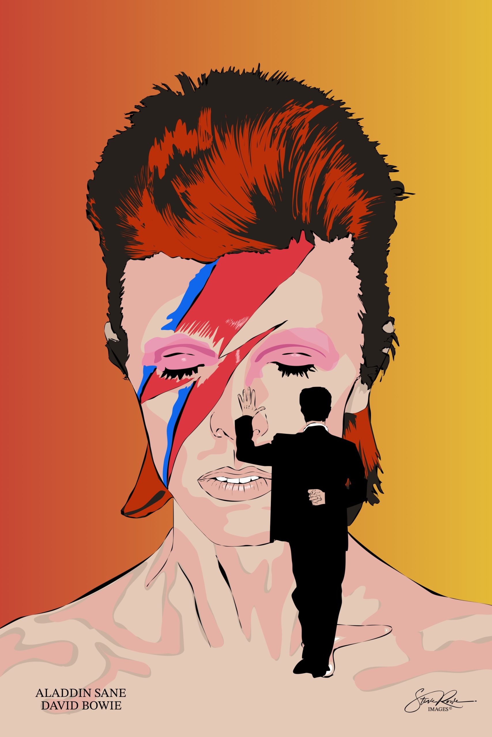 Aladdin Sane & David Bowie